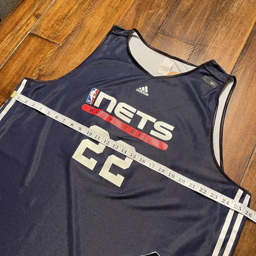 Nets Jersey Nets 2XL Tall Team Issued Anthony Morrow Basketball Adidas Jersey